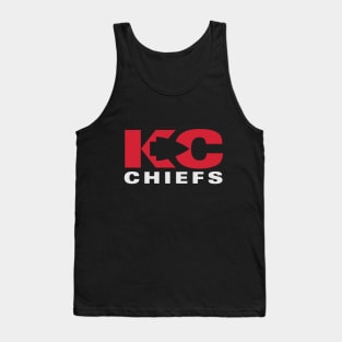 Kansas City Chiefs by Buck Tee Originals Tank Top